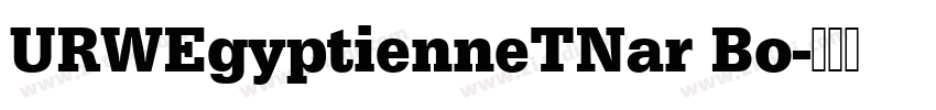 URWEgyptienneTNar Bo字体转换